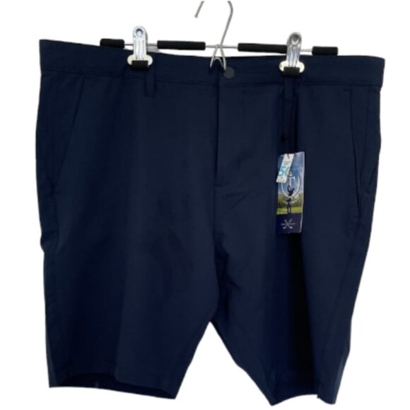Blue Tee Time Men's Golf Shorts - Picture 1 of 13